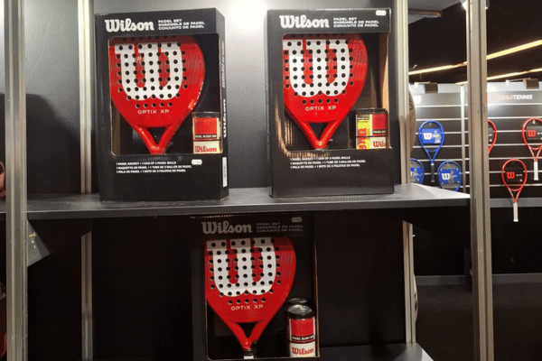 Padelrackets tijdens ABN AMRO Open