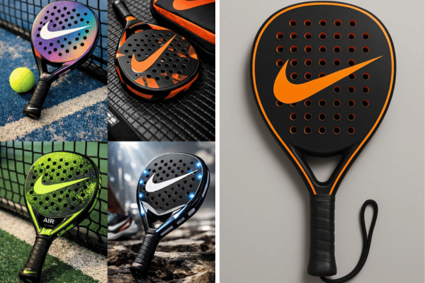 Padelrackets Nike voorbeeld