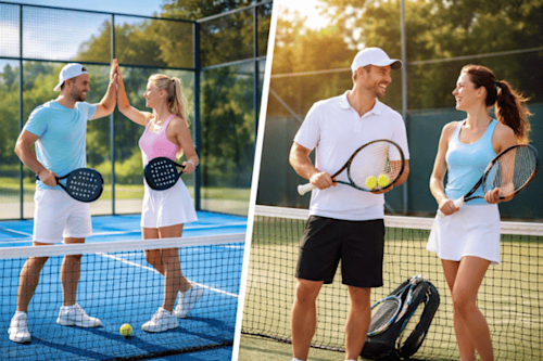 Ga je beginnen met padel of tennis?