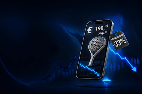 Prijsalert voor padelrackets bij PadelEffect!