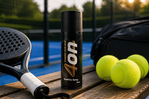 4on TotalGrip Spray: meer grip tijdens het padellen?