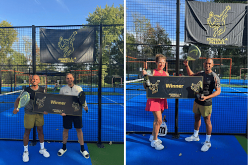 Gorilla Padel Toernooi: PadelEffect wint GD7 & HD8 
