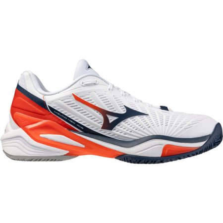 Mizuno Mizuno Neo Ace Clay Unisex - Wit/Blauw/Oranje