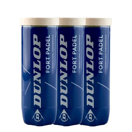 Dunlop 3x verpakking 3 stuks Fort Padel