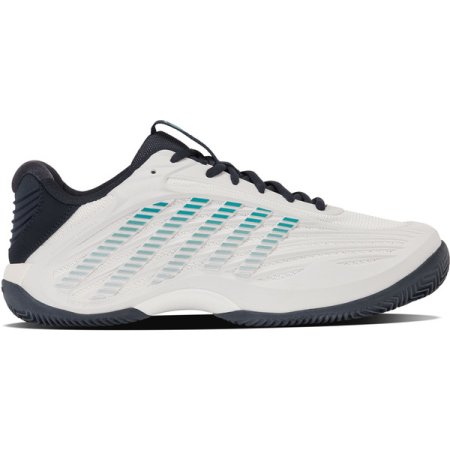 K-Swiss Hypercourt Express 3 Clay Heren - Wit/Turquoise