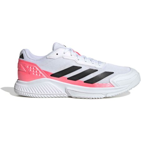 adidas Courtquick Padel Heren - Wit/Rood