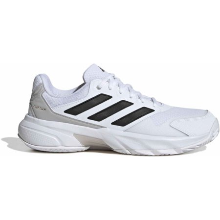 adidas CourtJam Control 3 Clay Heren - Wit/Zwart