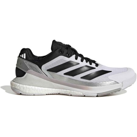 adidas Crazyquick Boost Padel Heren - Wit/Grijs/Zwart