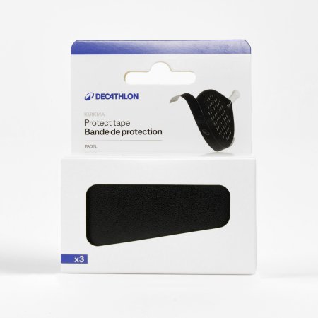 Beschermtape padelracket x3 zwart
