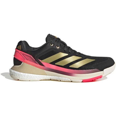 adidas Crazyquick Boost Padel Heren - Zwart/Goud