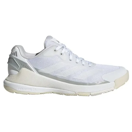 Dames padel schoenen adidas Crazyquick Blanc