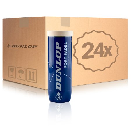Dunlop 24x verpakking  3 stuks Fort Padel