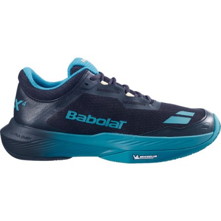 Babolat SFX 4 Clay Heren - Zwart/Blauw