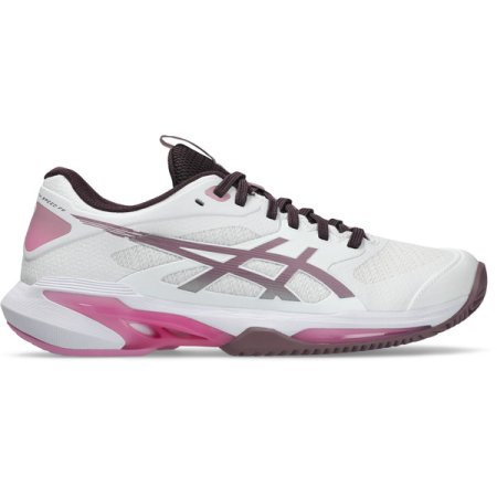 ASICS Solution Speed FF 4 Clay Dames - Wit/Roze
