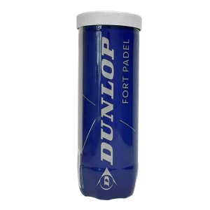 Tube van 3 padelballen Dunlop Padel Fort