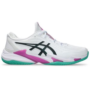 ASICS Court FF 3 Clay Heren - Wit/Zwart/Paars