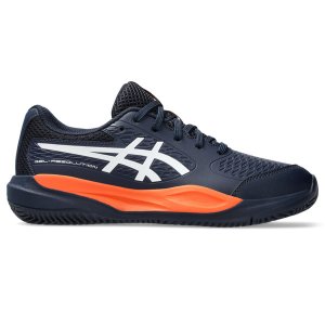 ASICS Gel-Resolution X Clay Junior - blauw/oranje