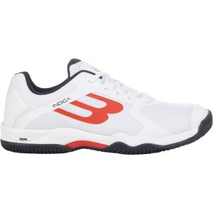 Bullpadel indiga Heren - wit/rood
