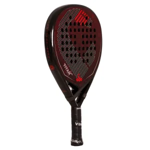 Padel racket met polsband en overgrip Vibora (x3)