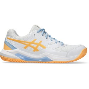 ASICS Gel-Dedicate 8 Padel Dames - wit/oranje