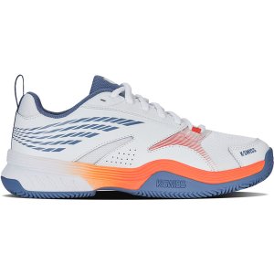 K-Swiss Speedex Clay Heren - wit/blauw/oranje