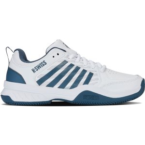 K-Swiss Court Express 2 Clay Heren - wit/blauw