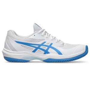 ASICS Game FF Clay Dames - wit/blauw