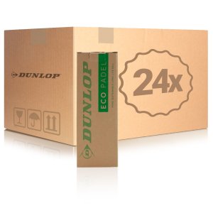 Dunlop 24x verpakking  3 stuks Eco Padel