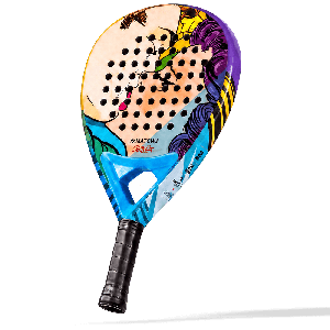 Matchu Sports BustArt - 3k Carbon Druppel Padel Racket - 100% 3K carbon