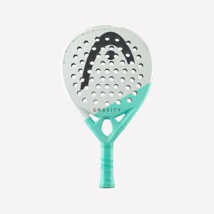 Padelracket gravity motion