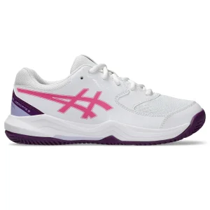 Padel schoenen Asics Gel-Dedicate 8 Grade School Blanc