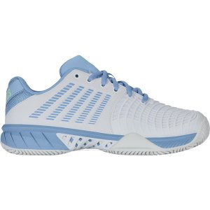 K-Swiss Express Light 3 Clay Dames - wit/blauw