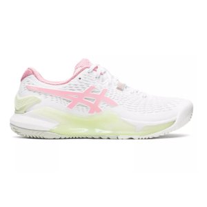 Asics Gel-Resolution 9 Padel Women White/Fruit Punch