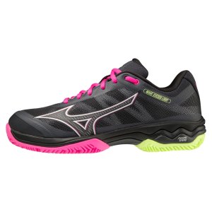 Mizuno Wave Exceed Light Padel Women's Ebony/Pink/Neon Lime