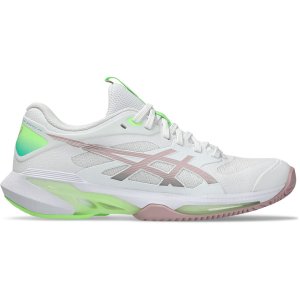 ASICS Solution Speed FF 4 Clay Dames - Wit/Groen