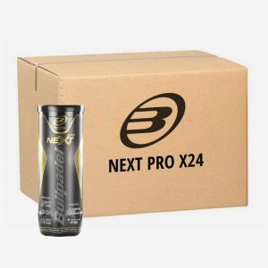 Tweedehands - gasgevulde padelballen next pro doos met 24 kokers met elk 3 ballen - zeer goed
