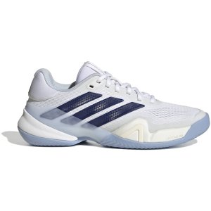 adidas Barricade 14 Clay Dames - Wit/Blauw