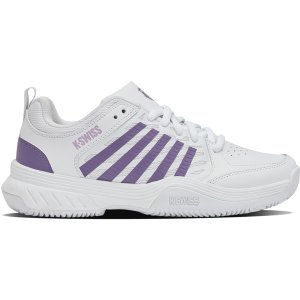 K-Swiss Court Express 2 Clay Dames - wit/paars
