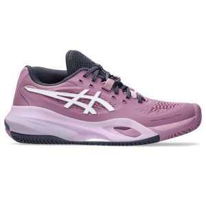 ASICS Gel-Resolution X Clay Dames - roze/wit