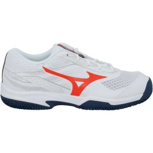 Mizuno Break Shot 5 Clay Unisex - Wit/Oranje