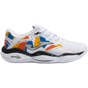 Joma Smash Heren - wit/blauw/oranje