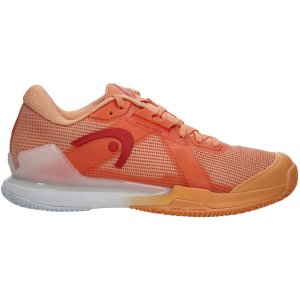 HEAD Sprint Pro 4.0 Clay Dames - oranje/wit