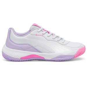 Puma Nova Smash Padel Dames - grijs/paars