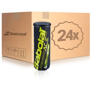 Babolat 24x verpakking  3 stuks Ace Padel X3  In een doos
