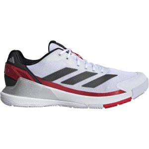 adidas Crazyquick Lightstrike Padel Heren - wit/zwart/rood