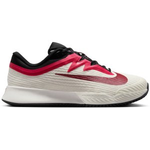 Nike Vapor Pro 3 Clay Dames - wit/rood