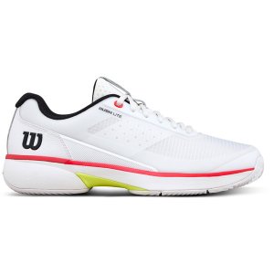 Wilson Rush Lite 5 Clay Heren - wit/rood