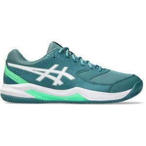 Asics Gel-Dedicate 8 Padel Heren - groen/wit