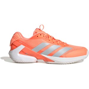 adidas adizero Ubersonic 5 Clay Dames - Oranje/Wit