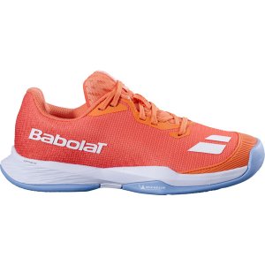 Babolat Jet Mach 3 Clay Meisjes - rood/wit
